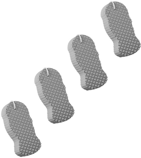 셀링랩 때지우개, 4개, 1개입, 그레이