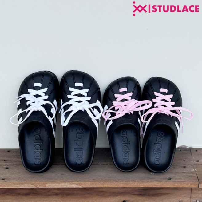스터드레이스 클로그 Adidas Clog 호환 커스텀 신발끈