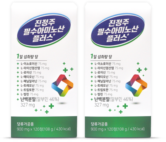 진정주 필수아미노산 플러스(120정), 2개, 120정