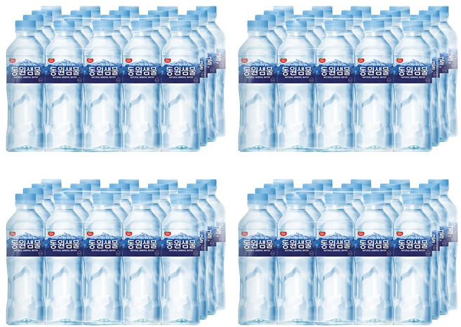 [무라벨]동원샘물 500ml 80입 [20입 4팩]