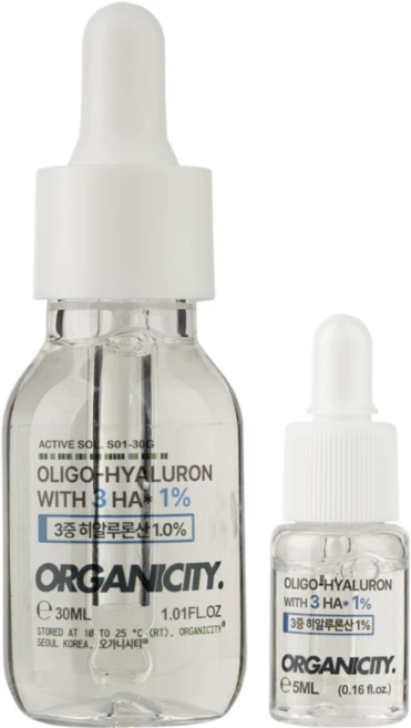 OGC 3중 히알루론산 컴플렉스 1% 원액 수분 진정앰플(건성 민감성), 1개, 30g - 쿠팡