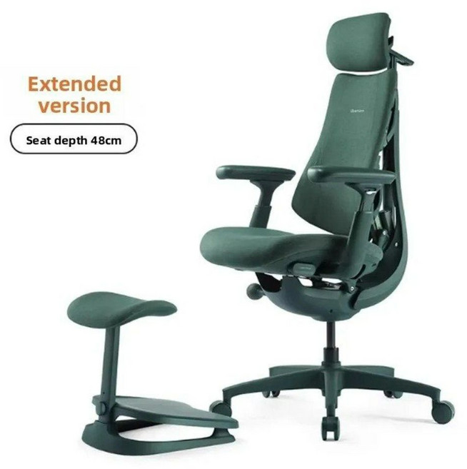 LiberNovo 옴니 다이나믹인체공학 의자 게임체어 배터리가 장착된 컴퓨터의자, China Mainland, Seat depth 45, Black