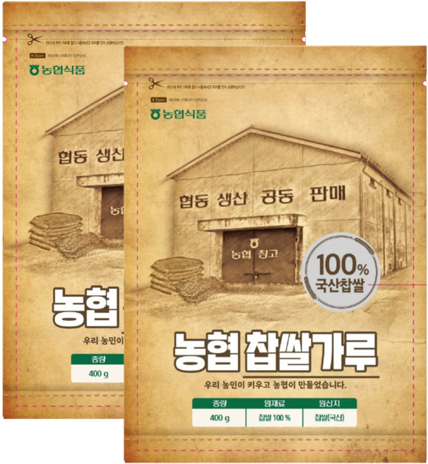 농협식품 농협 찹쌀가루, 1개, 400g