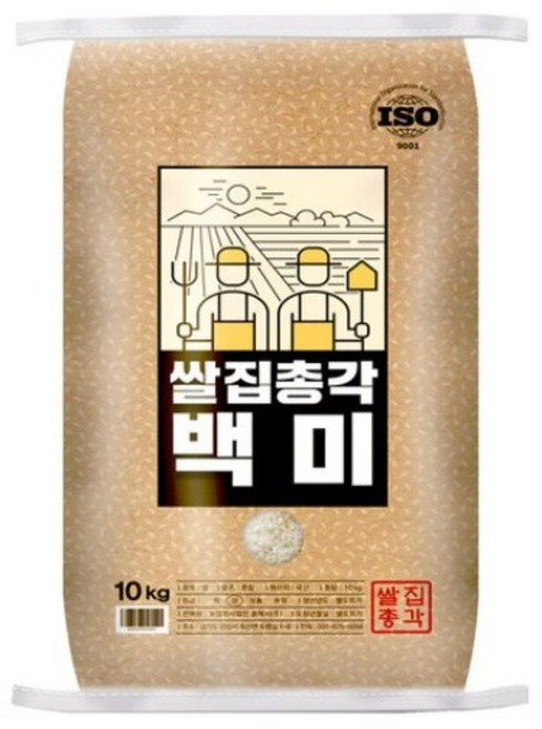 쌀집총각 2024년산 햅쌀 백진주 백미, 3개, 10kg