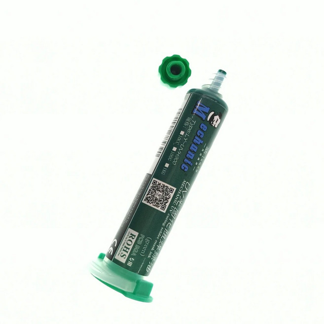 DS 32 메카닉 회로 기판 PCB 솔더링 보호 경화 UV 절연 오일 그린 레드 BGA 잉크 마스크 페이스트 10ML 솔더, Green, 1개