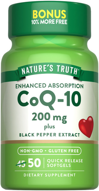 네이쳐스 트루스 CoQ10 200 mg 소프트젤, 1개, 50정
