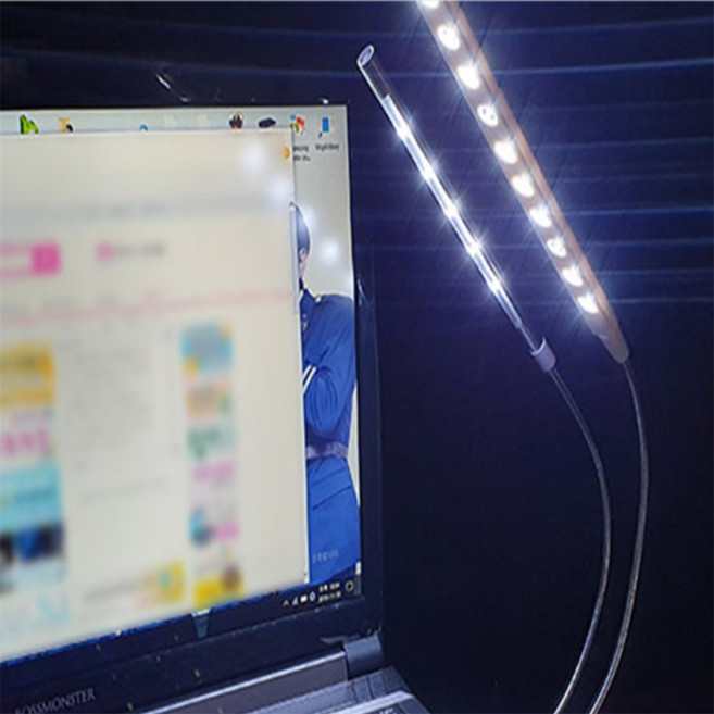 레보 USB LED조명 usbled조명, 10구