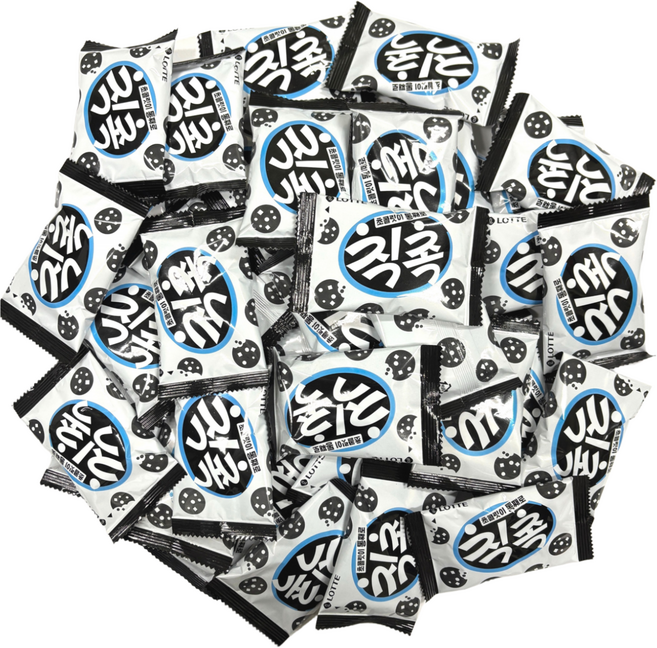 롯데 달달한 칙촉 오리지널 초콜릿 쿠키 대용량, 150개, 15g