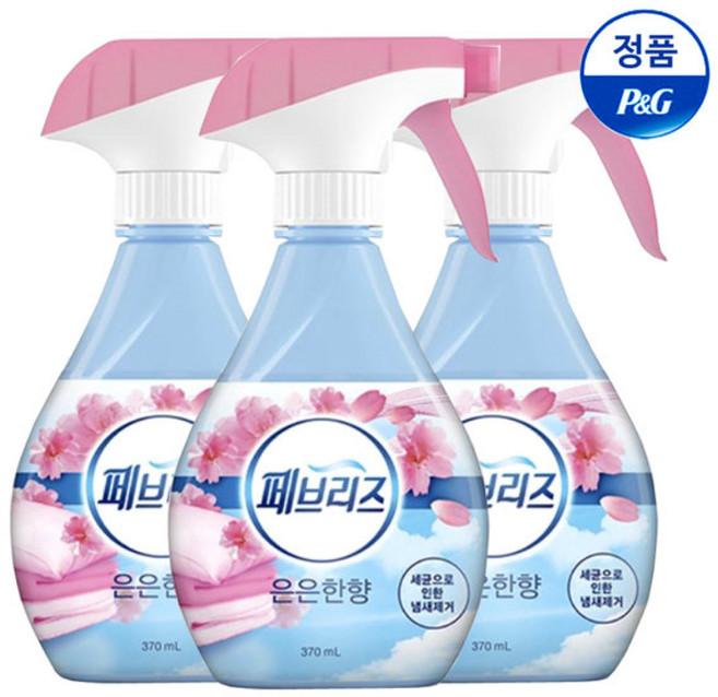 페브리즈 은은한향 용기370mlX3개, 370ml, 1세트