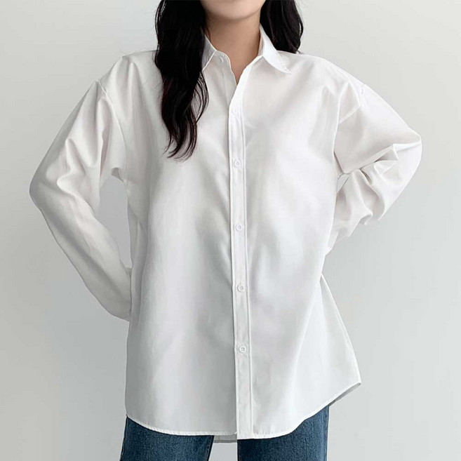 스타앤코 여성 남방 빅사이즈 오버핏 셔츠