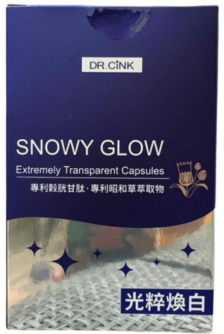 DR.CiNK 光粹雪肌膠囊，專利穀胱甘肽與昭和草萃取, 1個, 光粹膠囊-30粒/盒202610到期
