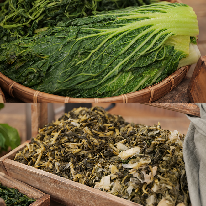 씨푸드코리아 국산 우거지 1kg / 데침 버블세척으로 쉽고 간편하게, 1개