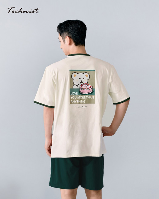 테크니스트 아울렛 TNT54104 코튼라이크 남여공용 캐쥬얼 운동복 배드민턴 탁구 스쿼시 스포츠웨어