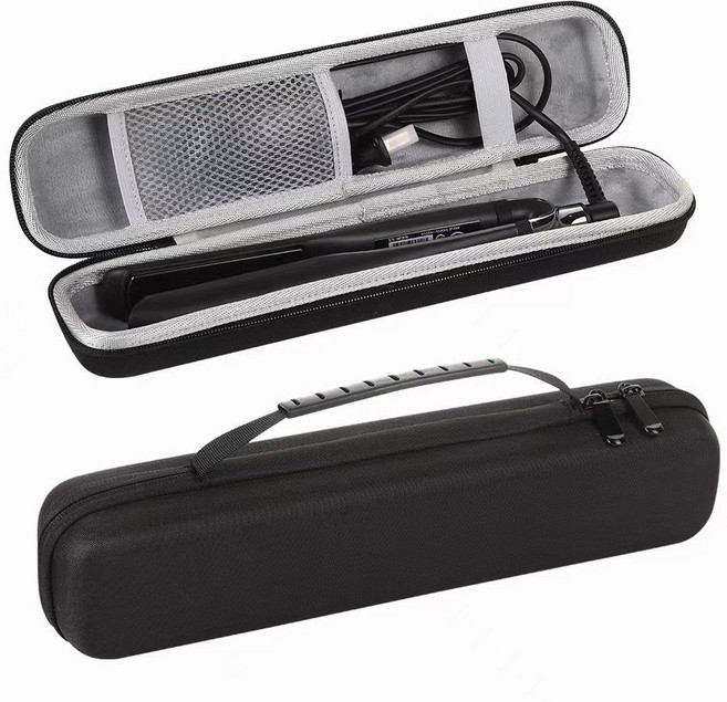 키치스 고데기 가방 수납 케이스 매직기 여행용 휴대용 보관파우치, 1개, 타이탄블랙