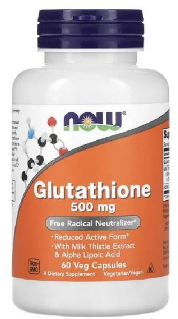 나우 푸드 글루타치온 500mg 베지 캡슐 60정, 120개 - 쿠팡
