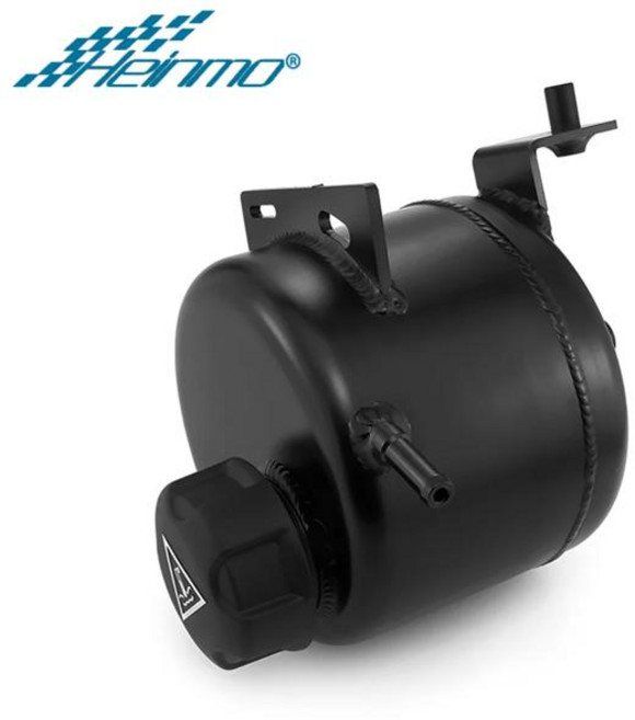 오일 캐치 탱크 미니 쿠퍼 R56 R57 R55 R58 자동차 액세서리 냉각수 헤더 확장 오버플로 저수지 알루미늄, Black, 1개