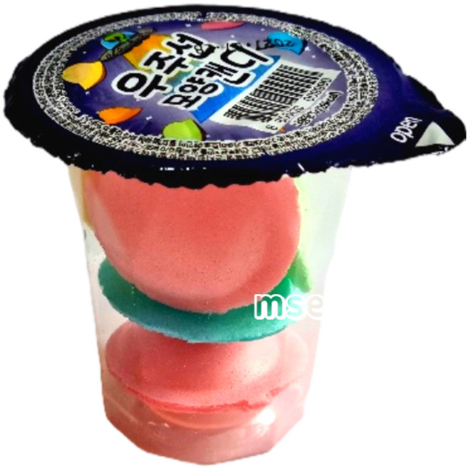 우주선 모양 캔디 UFO 캔디, 2개, 10g
