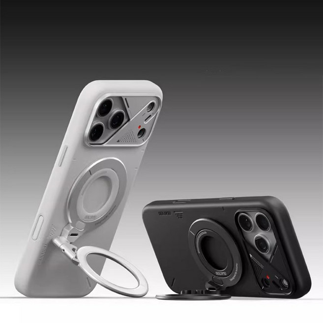 [CTK] 알루무 AULUMU G09 마그네틱 휴대폰 거치대 360도 핸드폰 링홀더 맥세이프 그립톡, 1개, 실버, G01