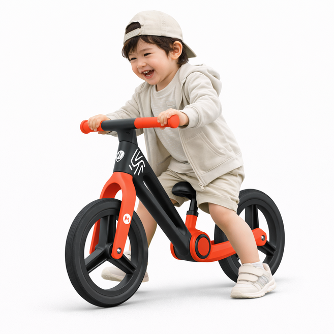 아투케 유아 모던 밸런스 자전거, 1개, 88cm, 레드