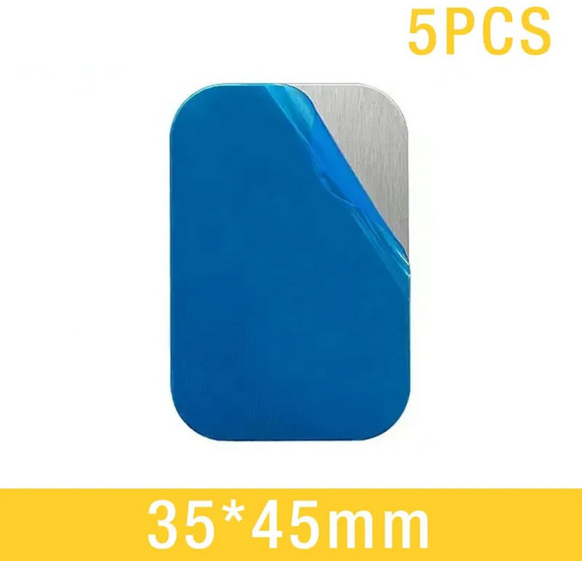 프린 디스크 자기 자동차 전화 홀더에 대 한 얇은 금속 접시 태블릿 책상 스탠드 마운트 라운드에 철 시트 스티커, 35x45mm 5PCs 1