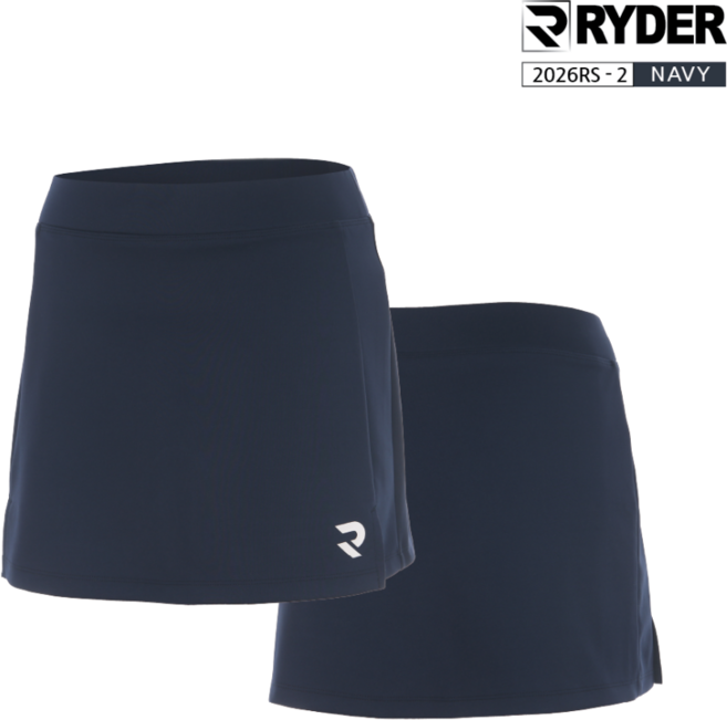 라이더 치마 배드민턴 여성 하의 팬츠 일자 스커트 네이비 2026RS-2