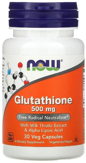 (2병) 나우 푸드 글루타치온 밀크시슬 알파리포산 500mg 30배지캡슐 글루타티온 Glutathione, 30정 - 쿠팡