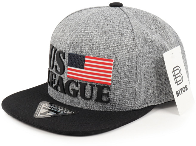 비토스 US LEAGE 러버패치 스냅백 남자 여자 추천 모자