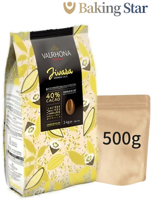 발로나 지바라라떼 밀크 40% 초콜릿 500g 프랑스 커버춰 소, 500g(소분), 1개