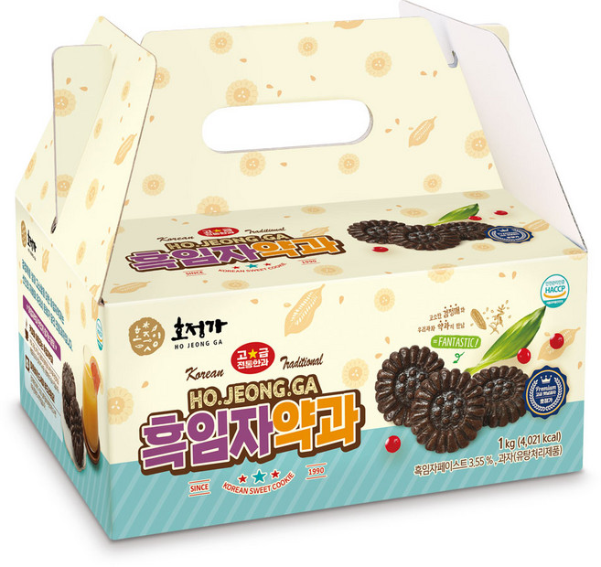 호정가 흑임자 약과, 1kg, 1개