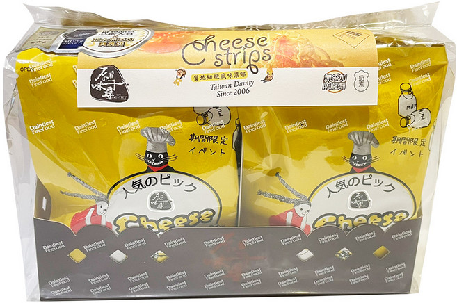 Daintiest FineFood 蜂蜜乳酪絲, 176g, 1盒