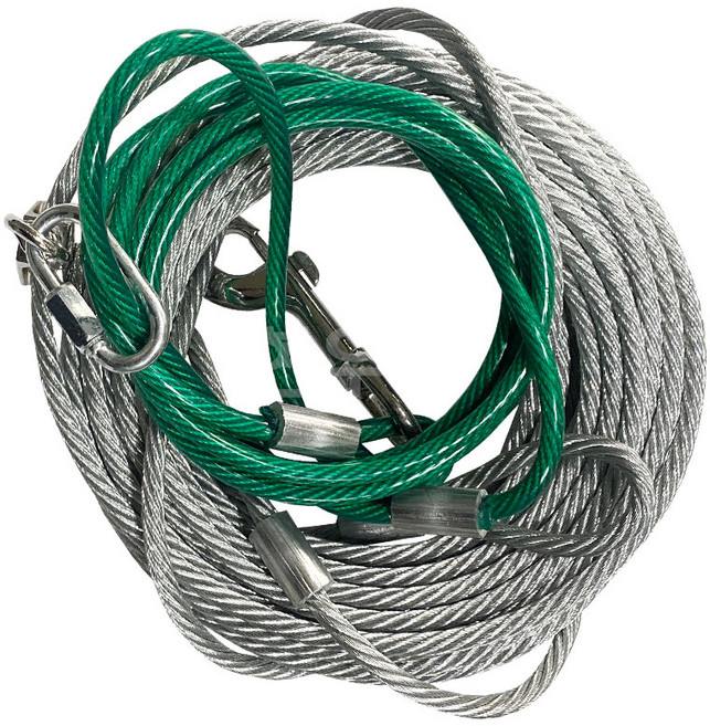 현우툴 와이어리드줄 4mm 5mm 6mm 8mm 소형견 대형견, 혼합색상, 1개