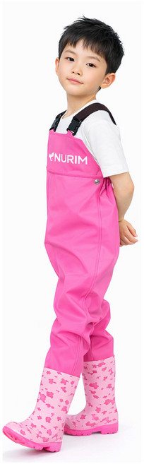 갯벌체험 해루질 어린이 가슴 장화