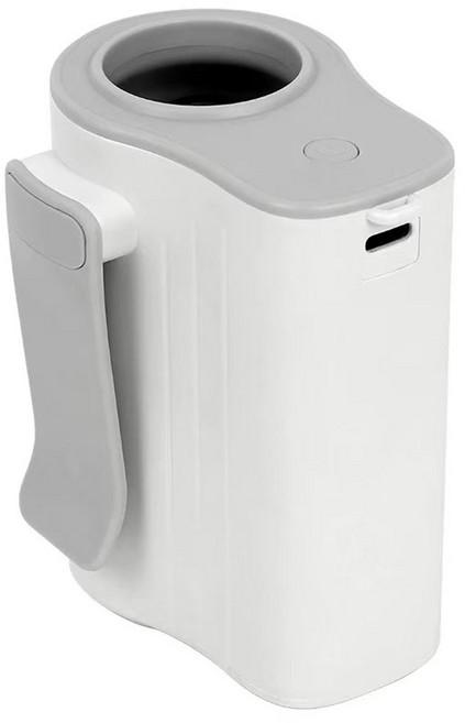 ROOICE 급속 허리선풍기 클립팬 대용량 배터리 캠핑 낚시 목선풍기, 화이트