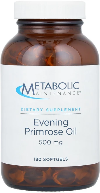 Metabolic Maintenance 달맞이꽃오일 500mg 소프트젤 180정 Maintenance (메타볼릭 메인터넌스), 1개 - 쿠팡