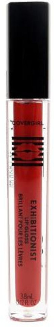 커버걸 COVERGIRL Exhibitionist 립글로스 쇼트 체인지 하이글로시 크림 2.9ml0.99액량 온스 샤이니 핑크 모이스처라이징 인텐스 하이드레이션 활기찬 러셔스, Hot Tamale