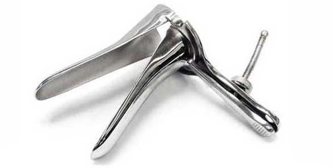 산부인과 진료용 질경 1P 병원 진찰용 검진 스피큘럼, 중, 1개