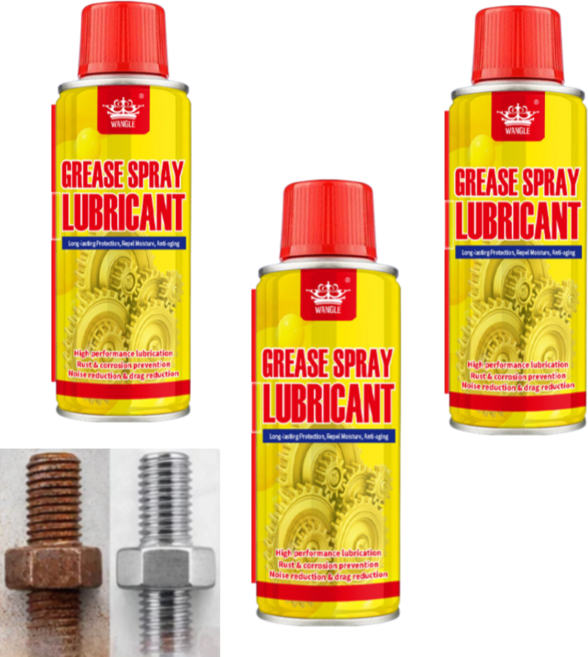 [독일 최초]1+1+1 금속 녹제거제 다용도 녹제거 윤활제 초강력 녹 제거제 녹 제거 윤활 코팅 방수까지!, 초강력부식 제거제, 450ml, 2개