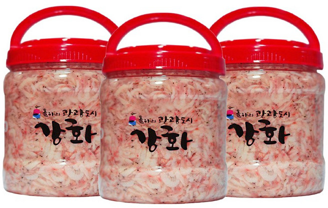 참새우젓 MSG무, 2.2kg, 3개