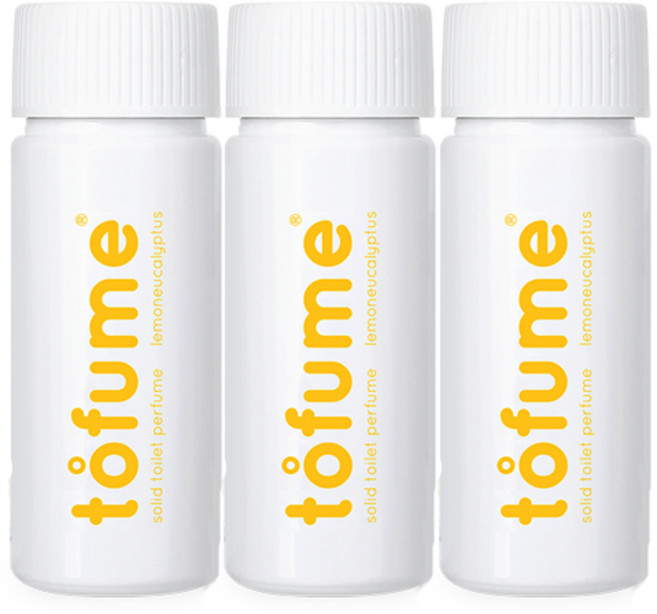 토퓸 토일렛 퍼퓸 화장실방향제, 24g, 3개, 레몬유칼립투스