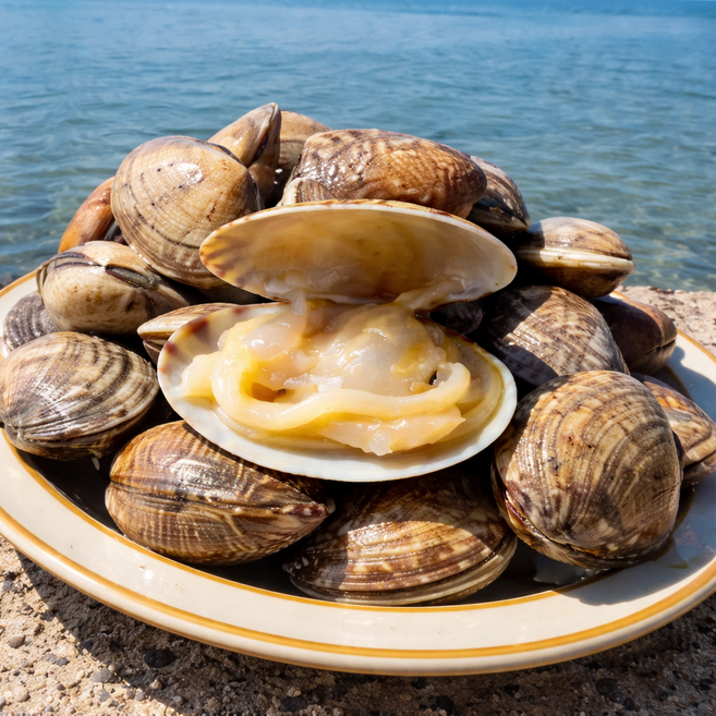 [당일직송] 국산 남해안 활 바지락 자연산, 1세트, 5kg