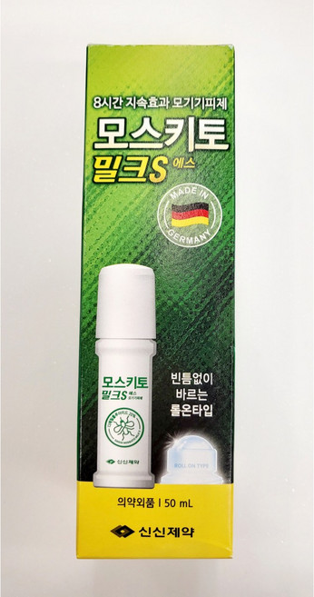 신신제약 모스키토 밀크 해충기피제, 50ml, 2개