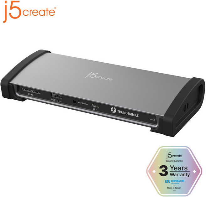[j5create] JTD562 8K 썬더볼트4 도킹스테이션, 단품, 1개