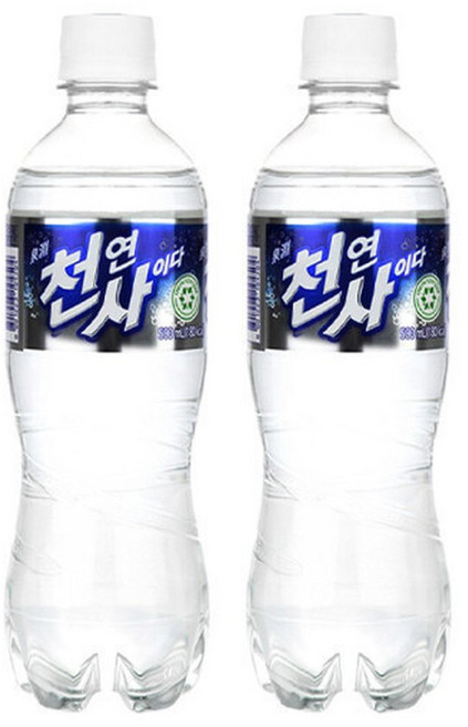 천연사이다 500ml 20펫 음료수 탄산음료