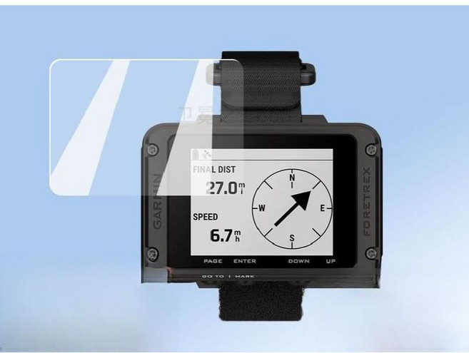 가민 Foretrex 401 601 801 901 전용 보호필름 액정커버 전술 Garmin, 포레트렉스 901, 1개, F. 블루라이트 소프트 세라믹 4개