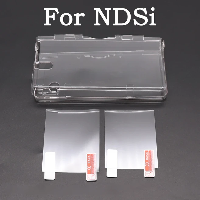 플라스틱 투명 크리스탈 쉘 스킨 케이스 커버 (신형 2DS 3DS XL LL NDSL DSi NDSi XL LL 스크린 보호필름, 11 For NDSi