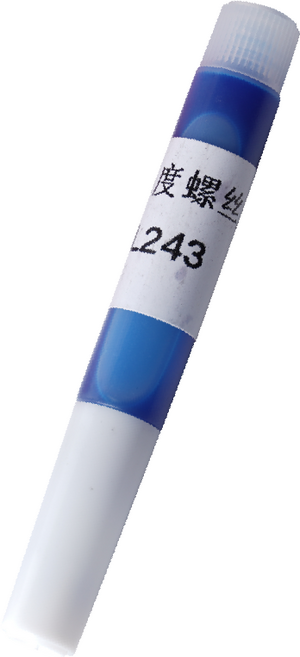 螺絲固定劑 L243中強度黏膠 厭氧膠 2ml, 1個
