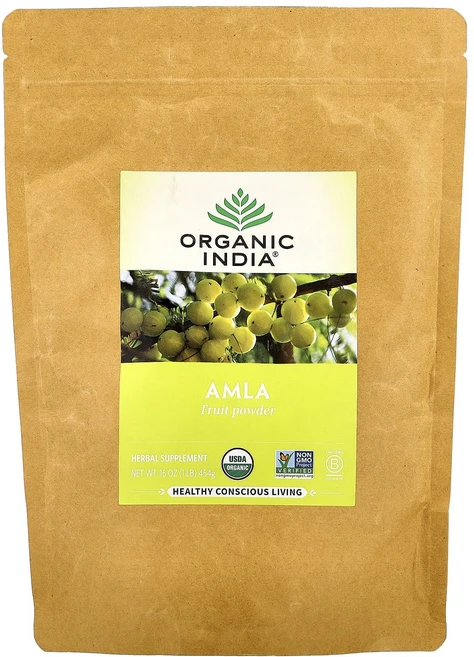 Organic India 암라 열매 분말 454g(16oz), OrganicIndia암라열매분말454g16oz, 454g, 1개 - 쿠팡