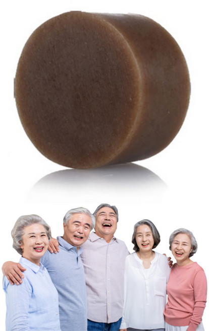 Mobelplan 사람냄새 체취제거 수제비누 천연 시니어 노인비누, 체취크린비누, 120g