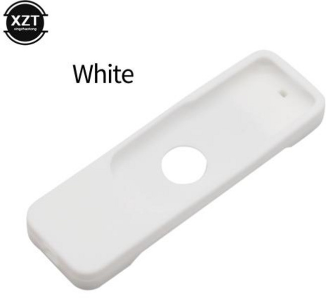 Apple TV 4K 4세대 Siri 컨트롤러 보호대용 실리콘 원격 제어 케이스 충격 방지 미끄럼 방지 보호 커버, 1개, 3. WHITE