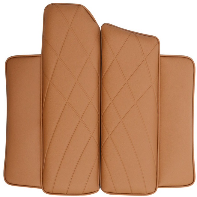 루젠 제네시스 GV80 페이스리프트 콘솔쿠션 자동차 팔걸이쿠션 암레스트, 1개, 어스 브라운